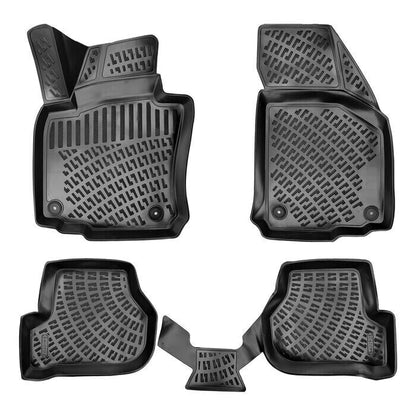 SET TAPPETI VW GOLF 6 3D SU MISURA GOMMA IN TPE NUOVO FRONTE E POSTERIORI