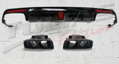 DIFFUSORE POSTERIORE ADATTO PER MERCEDES CLASSE S W222