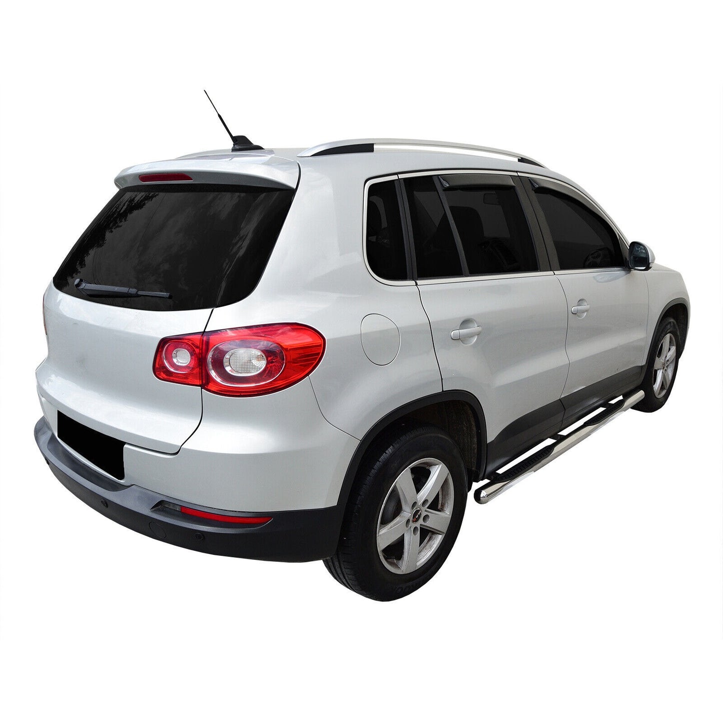 BARRE LATERALI PEDANE SOTTOPORTA INOX SPEDIZIONE GRATUITA per VW TIGUAN