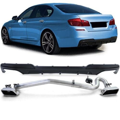 Bodykit suitable for 5 series f10 complete with diffuser + terminals