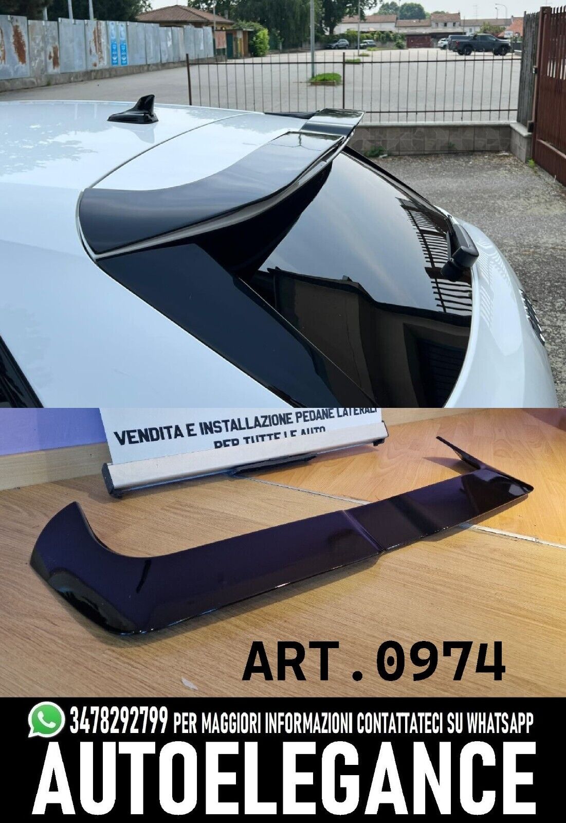 ✨SPOILER adatto per Audi A3 8Y 2020+✨