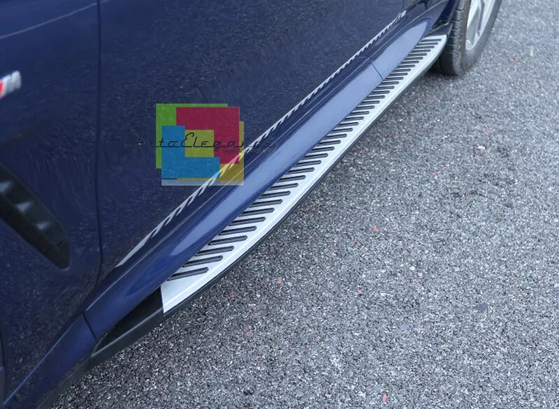 PEDANE LATERALI BMW X2 F39 DAL 2017+ SOTTO PORTA TOP QUALITA' LOOK M -