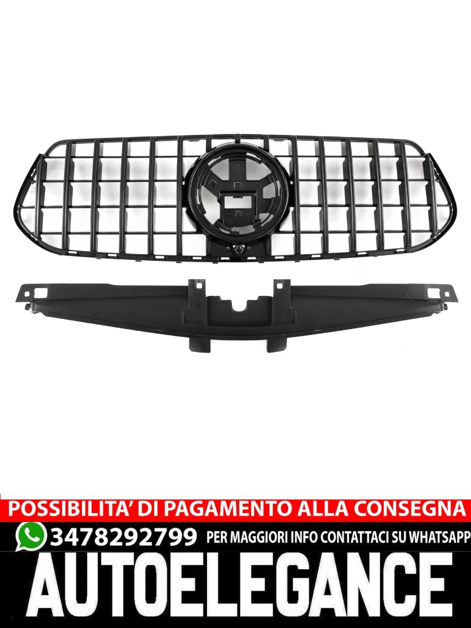 ✨Griglia sportiva per Mercedes V167 GLE LIFTING PANAMERICANA AMG GT OPTIK✨