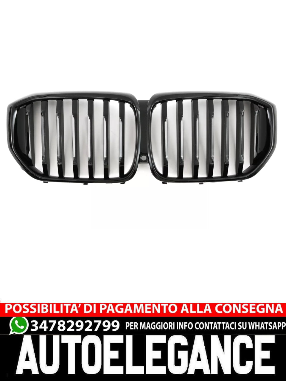 ✨GRIGLIA  NERO LUCIDO ADATTE PER BMW X5 G05 LCI 2023+✨