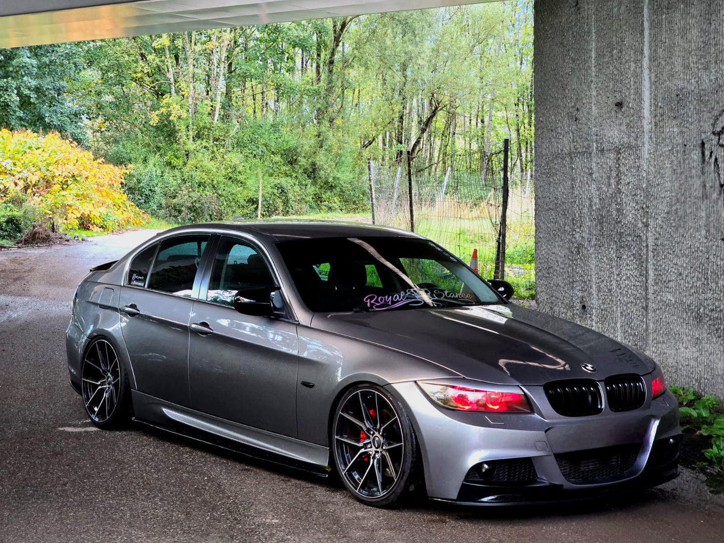 ART. 0892 SOTTO MINIGONNE BMW  F30 F31 F32 F33 F36 NERO LUCIDO