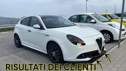 🥀0274 ALFA ROMEO GIULIETTA SPLITTER LIP SPOILER SOTTO PARAURTI ANTERIORE🥀