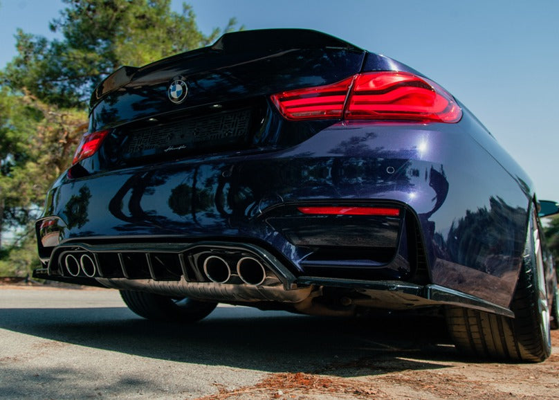 ❄️BMW M4 F82 2014-2021 Rear Side Splitters (2 Pcs) ❄️