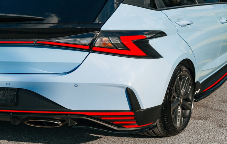 ⭐SPLITTER LATERALE POSTERIORE ADATTO PER HYUNDAI I20 N Mk3 2020+⭐