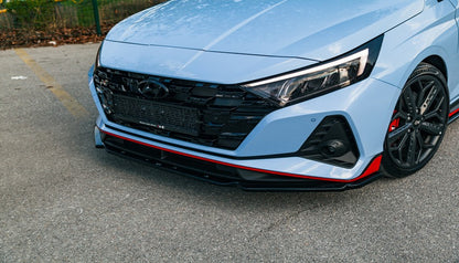 ⭐SPLITTER ANTERIORE ADATTO PER HYUNDAI I20 N Mk3 2020+⭐