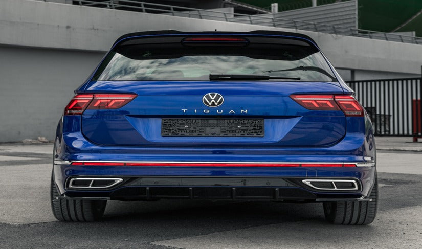 ⭐DIFFUSORE POSTERIORI ADATTO PER VW Tiguan R-Line Mk2 Facelift 20-24⭐