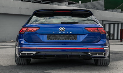 ⭐DIFFUSORE POSTERIORI ADATTO PER VW Tiguan R-Line Mk2 Facelift 20-24⭐