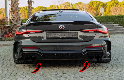 ⭐Diffusore ADATTO PER BMW 4 Series Coupe/Cabrio G22 M440i M-Pack 20-24 Facelift⭐