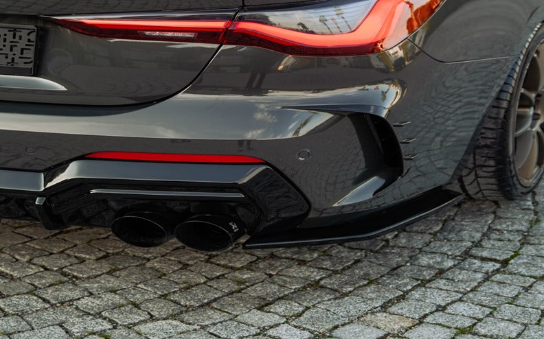 ⭐Rear Side Splitter Suitable for BMW 4 Series Coupe/ G22 M-Pack 20-24⭐ 