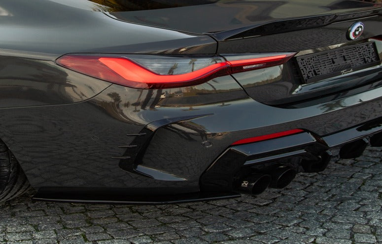 ⭐Rear Side Splitter Suitable for BMW 4 Series Coupe/ G22 M-Pack 20-24⭐ 