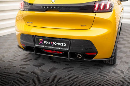 SPLITTER ANTERIORE + POSTERIORE PEUGEOT 208