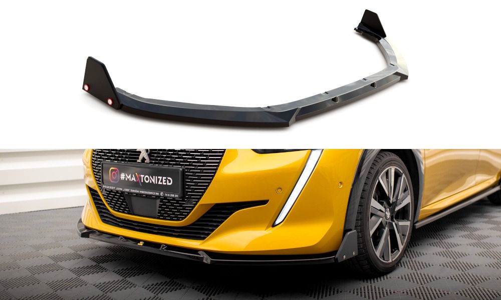 SPLITTER ANTERIORE + POSTERIORE PEUGEOT 208