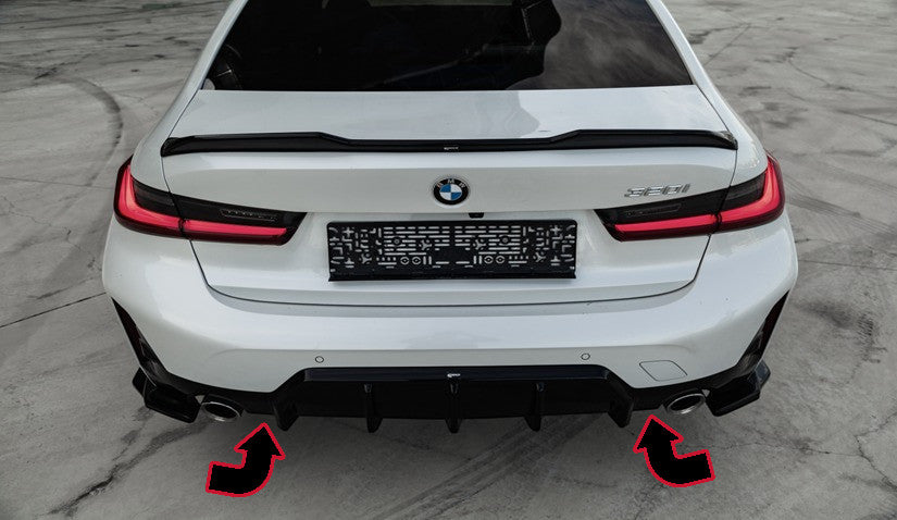 🔥Rear Diffuser suitable for BMW 3 Series M-Pack G20/G21 Facelift 2022+🔥 