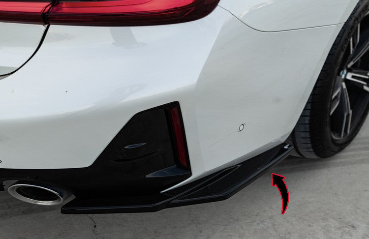 🔥Rear Side Splitters SUITABLE FOR BMW 3 Series M-PackG20/G21 Facelift 22+🔥
