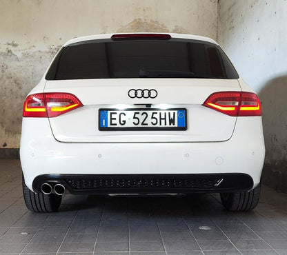 ART. 1749 DIFFUSORE A4 B8 2007-2011 LOOK SLINE 2SX NERO LUCIDO