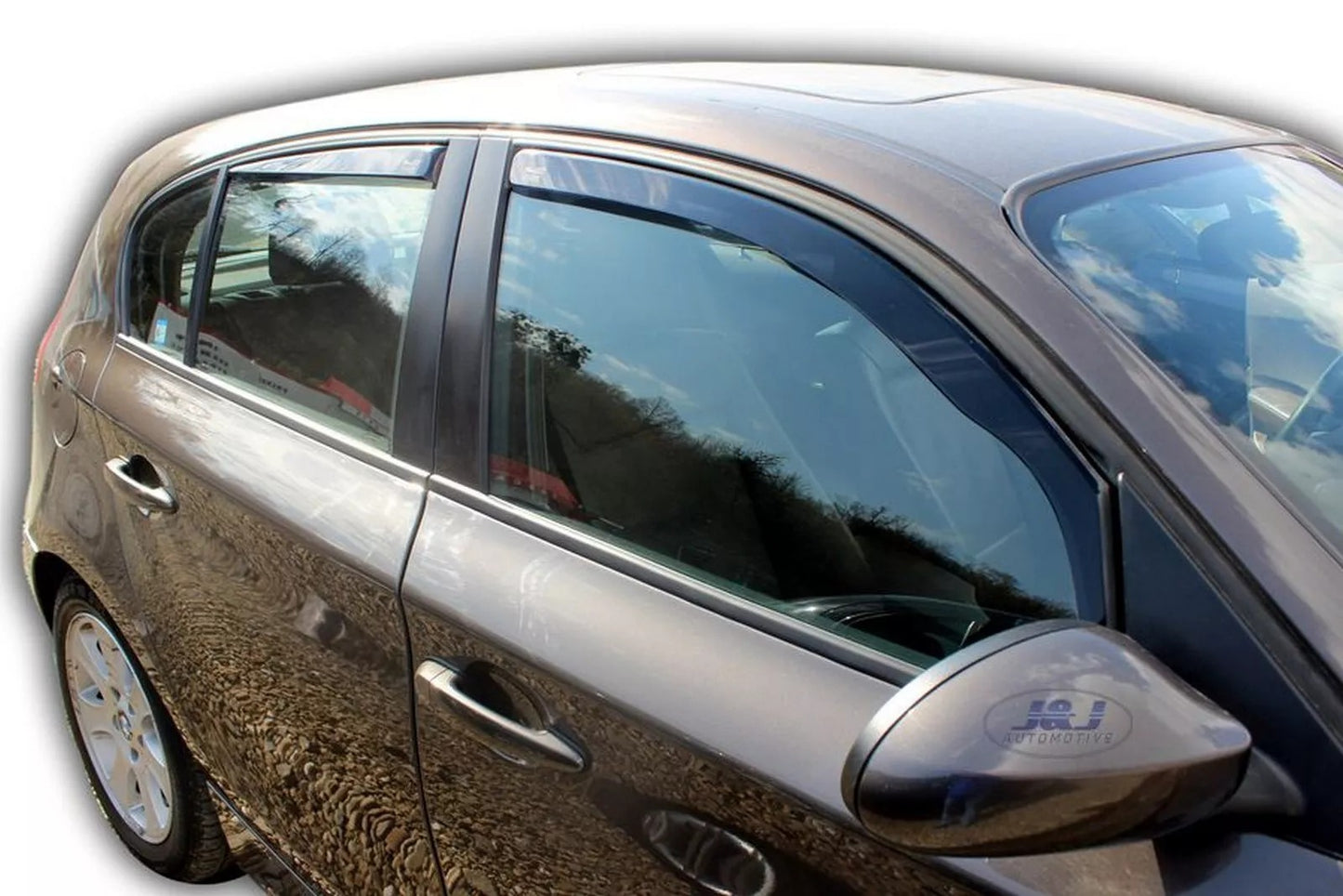 SET 4 DEFLETTORI ARIA ANTITURBO ANTIVENTO per BMW 1 SERIE E87 2004-2011