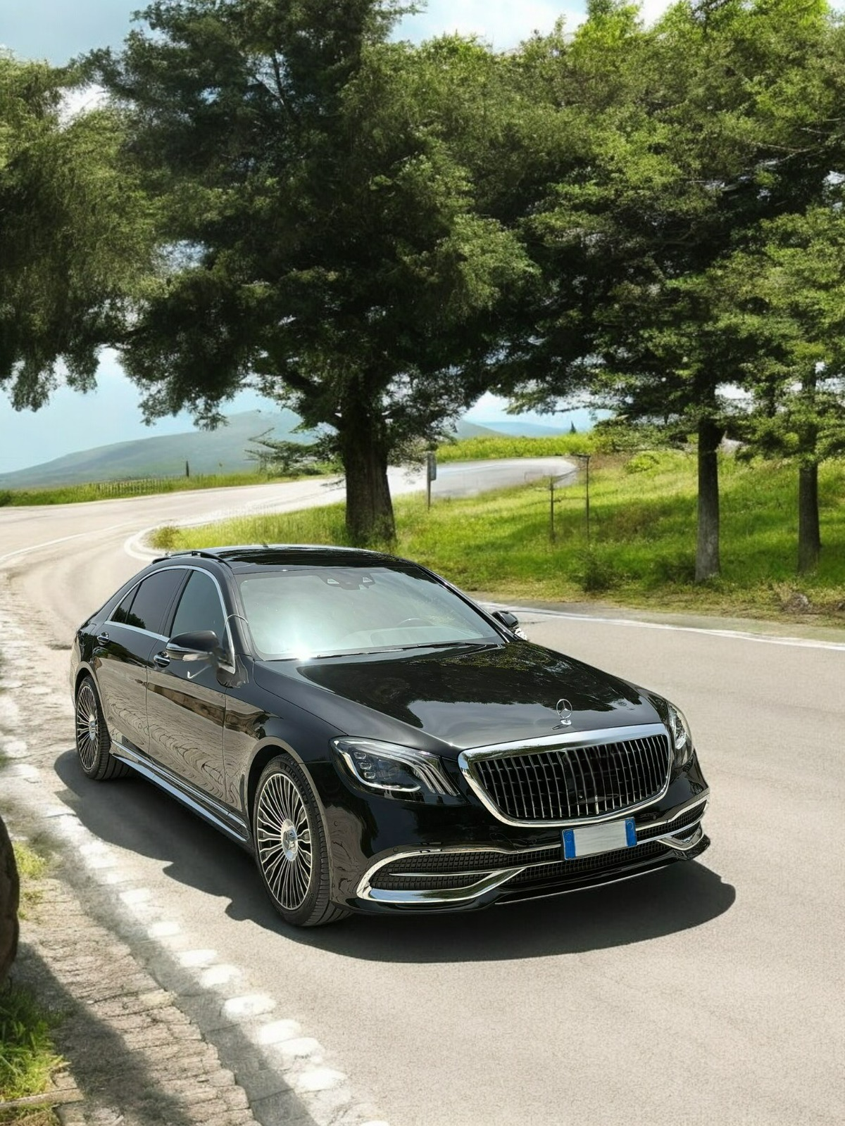 Paraurti Anteriore adatto per Mercedes S-Class W222 2017-2022