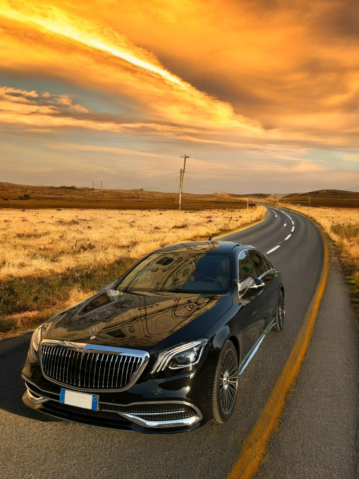 Paraurti Anteriore adatto per Mercedes S-Class W222 2017-2022