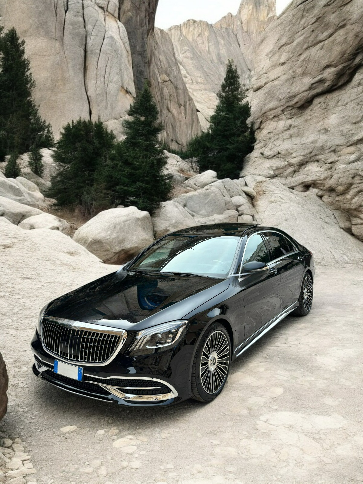 Paraurti Anteriore adatto per Mercedes S-Class W222 2017-2022