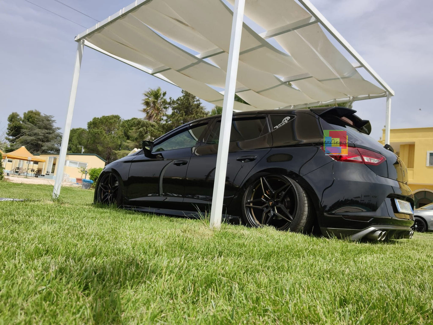 🔥0902 SPOILER TETTO ADATTO PER SEAT LEON 5F 5 PORTE 2012-2020 LOOK CUPRA🔥