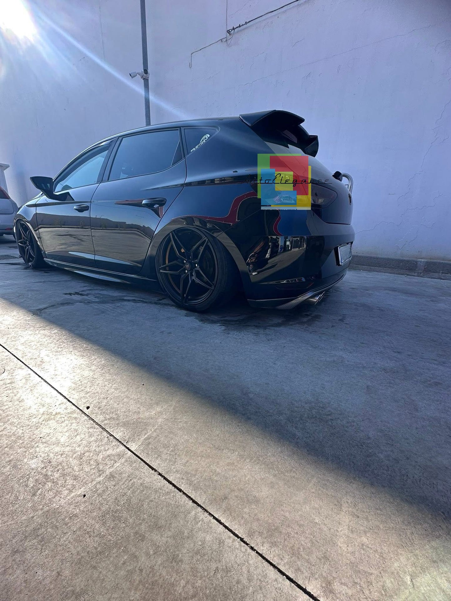 🔥0902 SPOILER TETTO ADATTO PER SEAT LEON 5F 5 PORTE 2012-2020 LOOK CUPRA🔥