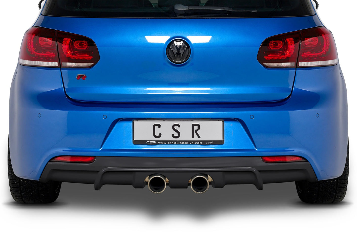 DIFFUSORE posteriore con ABE per VW Golf 6 R HA268-G