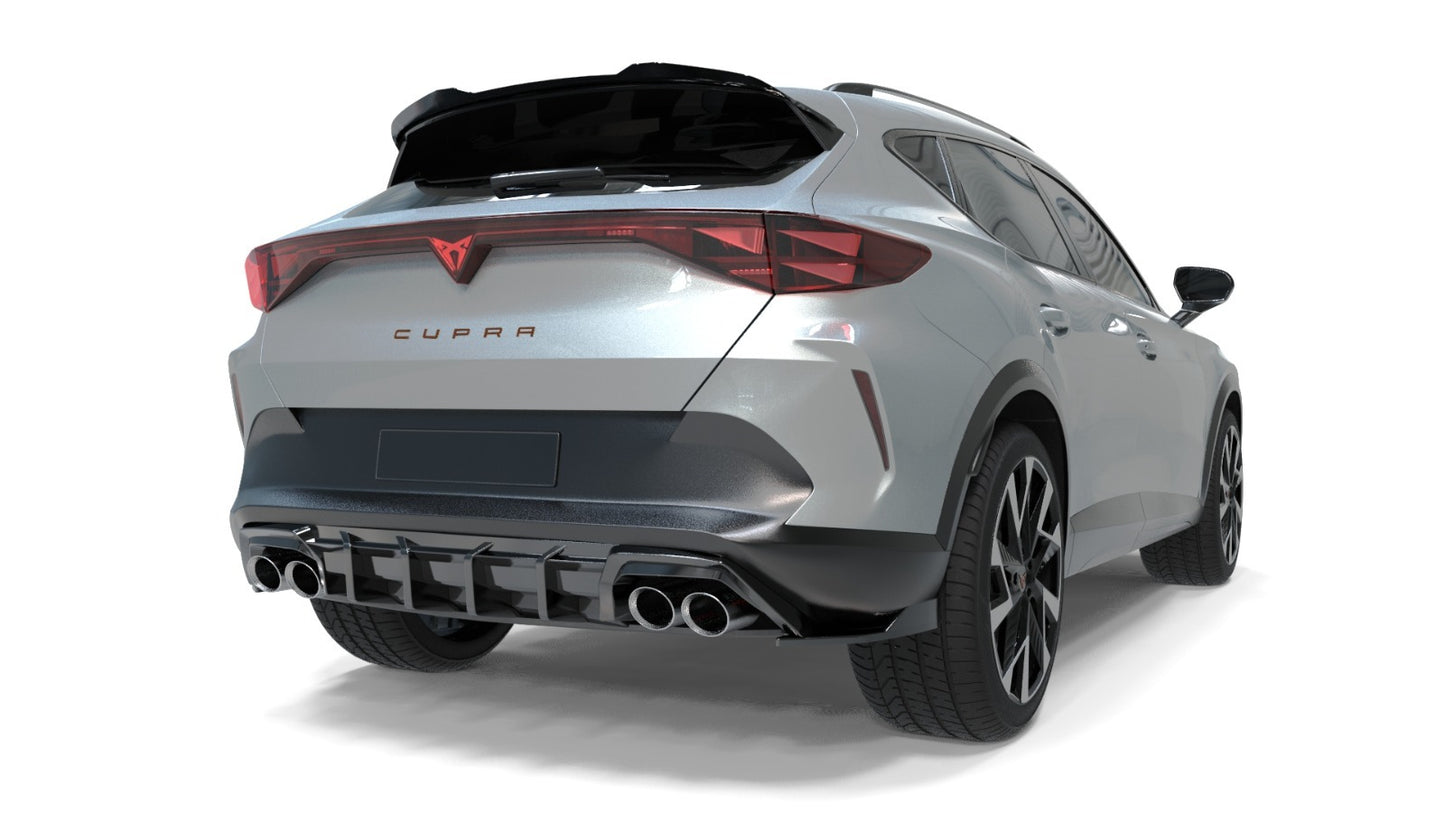 💫Splitter Laterali Posteriori (2 pezzi) per CUPRA Formentor 2020+ - Nero 💫