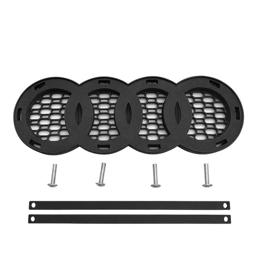 SUPPORTO LOGO AUDI GRIGLIA + LOGO