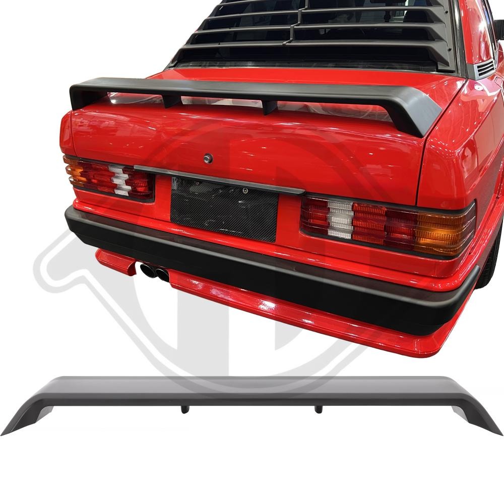 MERCEDES 190 W201 SPOILER LOOK POSTERIORE SUL COFANO LOOK AMG
