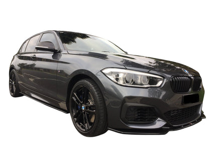 💕ART. 0034  SOTTO MINIGONNE BMW SERIE 1 F20 F21  190CM NERO LUCIDO💕