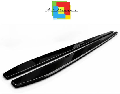 💕ART.0476 SOTTO MINIGONNE  AUDI  A3 NERO LUCIDO 185CM 💕