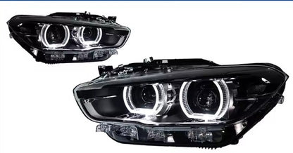 COPPIA FARI FULL FULL LED ADATTI BMW SERIE 2 F20  15-18 PER ALOGENI