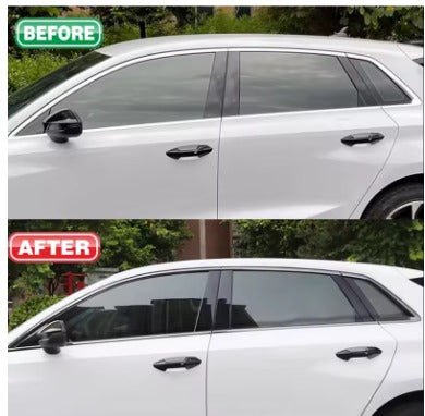Audi A3 Sportback hatchback 2021 2022 2023 Glossy black Exterior cornici finestrini Strip Sill side Cover Trim 10PCS