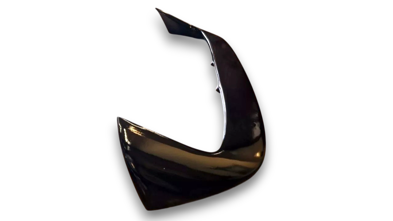 💫ART.2151 Spoiler Tetto Nero Lucido per Ford Fiesta MK8 2017-2021 Look RC💫