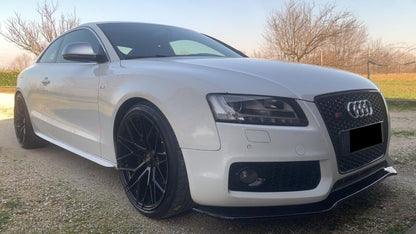 💕ART. 0891 SPLITTER AUDI A5 2007-2011 SLINE S5 NERO  LUCIDO 💕