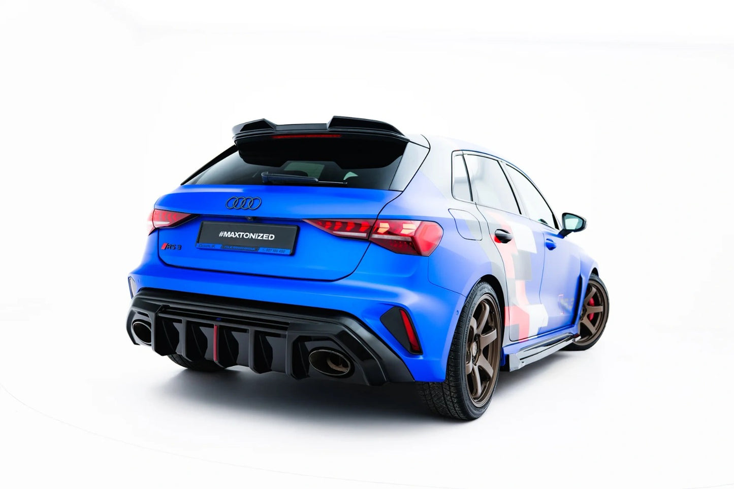 Diffusore posteriore per Audi RS3 8Y Sportback 8Y Facelift