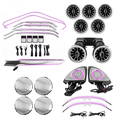 💕 Kit Luci Ambiente Adatto per Mercedes Classe C W205+GLC Ambient Light LED 💕