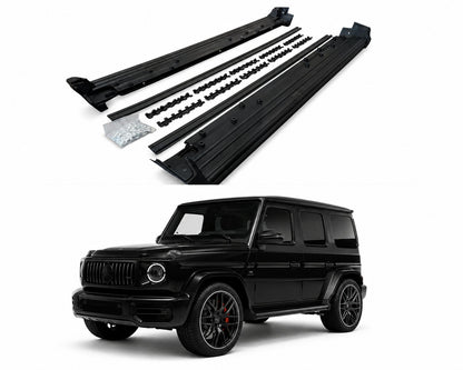 💕 Pedane Laterali Adatte per Mercedes G W464 W465 18+ AMG Total Black 💕