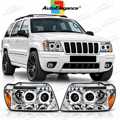 ART.11163 FARI ANTERIORI ADATTO PER  JEEP GRAND CHEROKEE 99-05.05