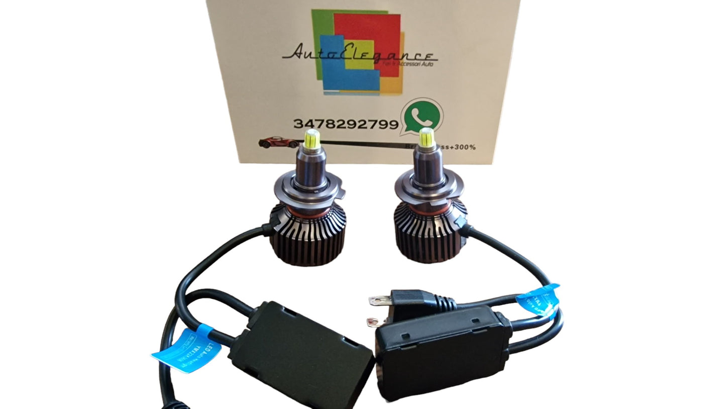 KIT FULL LED ALFA ROMEO 159 LAMPADE LED H7 6000K BIANCO GHIACCIO NO ERROR