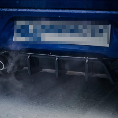 😍Carbon Fiber Diffuser Fit For VW Golf TSI TDI MK7 2013-16😍