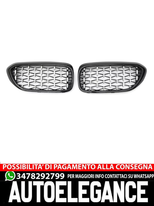 GRIGLIA DIAMANTE NERO ADATTO PER BMW SERIE 5 G30 G31