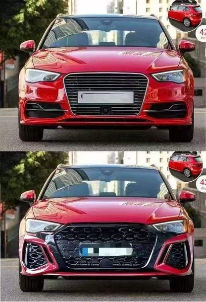 💫ART.3217 Paraurti Anteriore Audi A3 3 Porte/Sportback 2012-2015 Look RS3 21💫