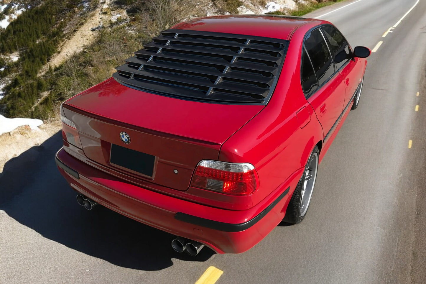 ✌️😎WINDOW LOUVER ADATTO PER BMW SERIE 5 E39 LIMO 😎✌️
