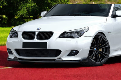✌️😎SPLITTER ANTERIORE ADATTO PER BMW SERIE 5 E60 E61 ABS😎✌️
