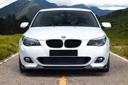 ✌️😎SPLITTER ANTERIORE ADATTO PER BMW SERIE 5 E60 E61 ABS😎✌️